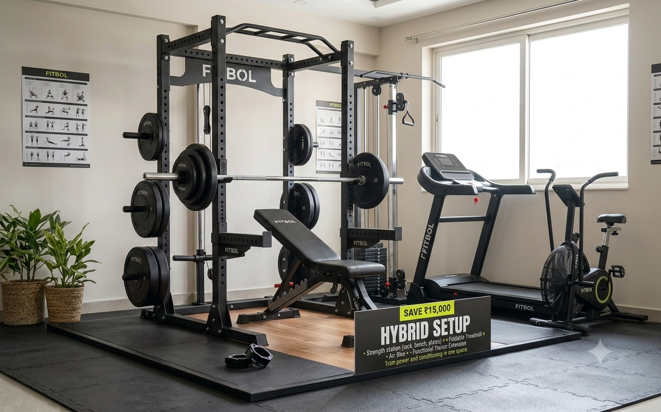 Hybrid Home Gym Setup
