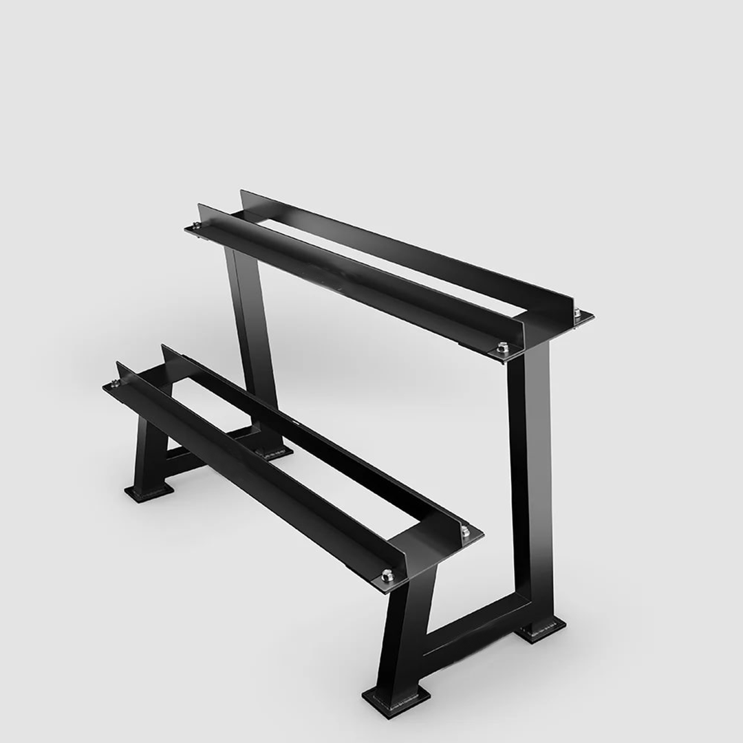 Fitbol Dumbbell Rack for organizing weights in home gym