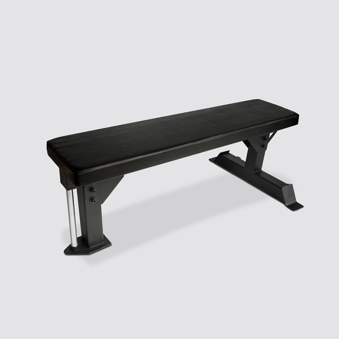 Fitbol Flat Bench for weightlifting and strength training