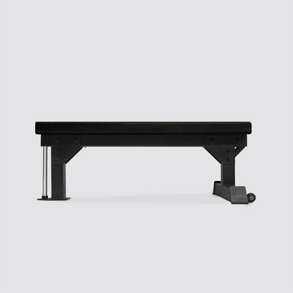 Durable flat bench for home gym workouts