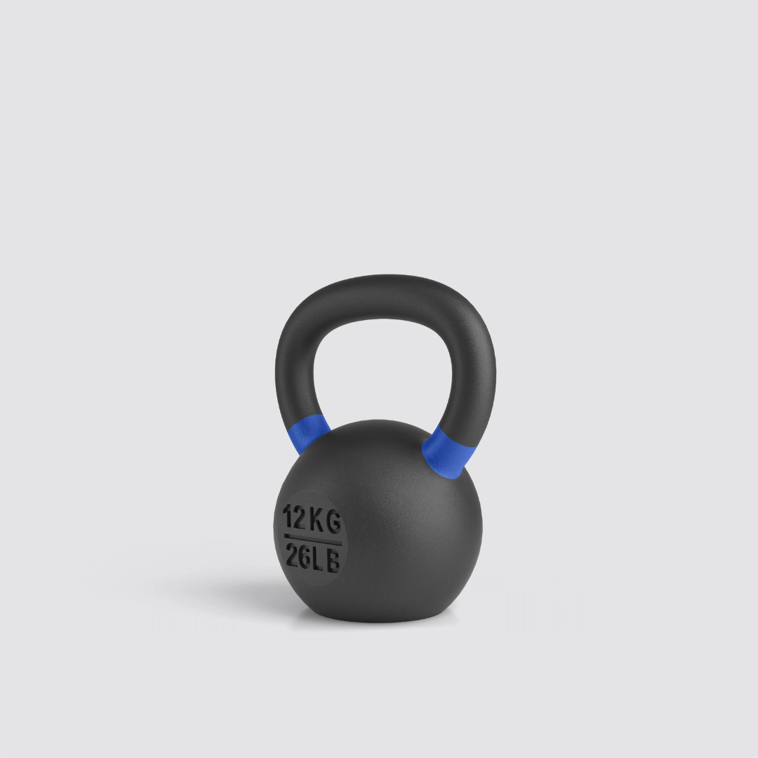 Durable cast iron kettlebells for home gym workouts