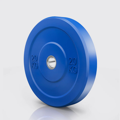Heavy-duty Rubber Bumper Plates - Pair for Olympic lifts