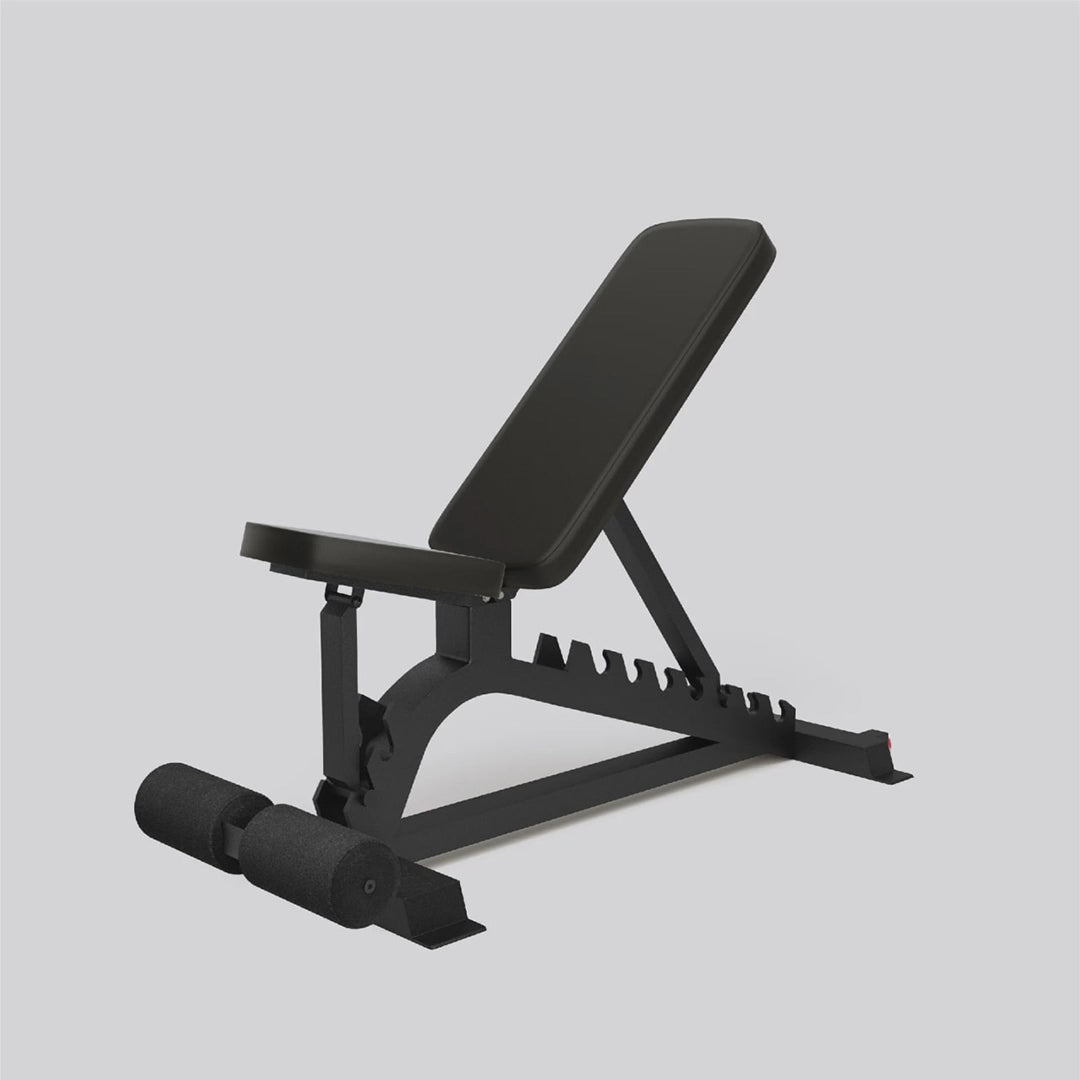 Load video: Fitbol Basic Adjustable Bench for home gym strength training